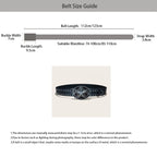 PENDRA Demiessa Leather Gothic Plus Size Belt