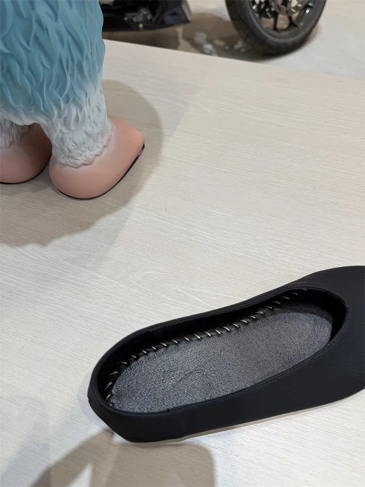 PENDRA Flat Spot Sheepskin Shoes