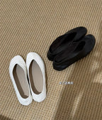 PENDRA Flat Spot Sheepskin Shoes