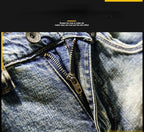 PENDRA Elastic Old Slim Pants