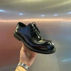 PENDRA Leather Cowhide Big Shoes