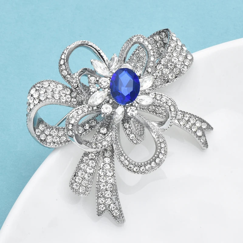 PENDRA Bellafleur Palace Bowknot Flower Brooch