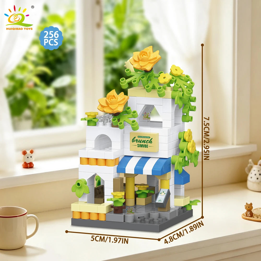 PENDRA Cute Store Micro Building Set