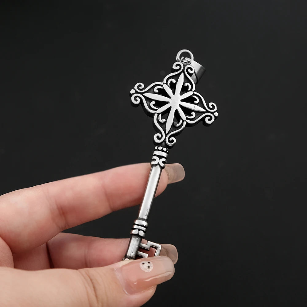 PENDRA Keyforge 316L Stainless Steel Key Pendant