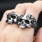 PENDRA Skullforge Gothic 316L Stainless Steel Ring