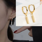 PENDRA Geometry Sterling Silver 2 Earrings