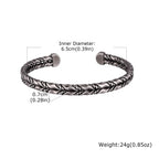 PENDRA Dravion Twisted Cuff Bracelet