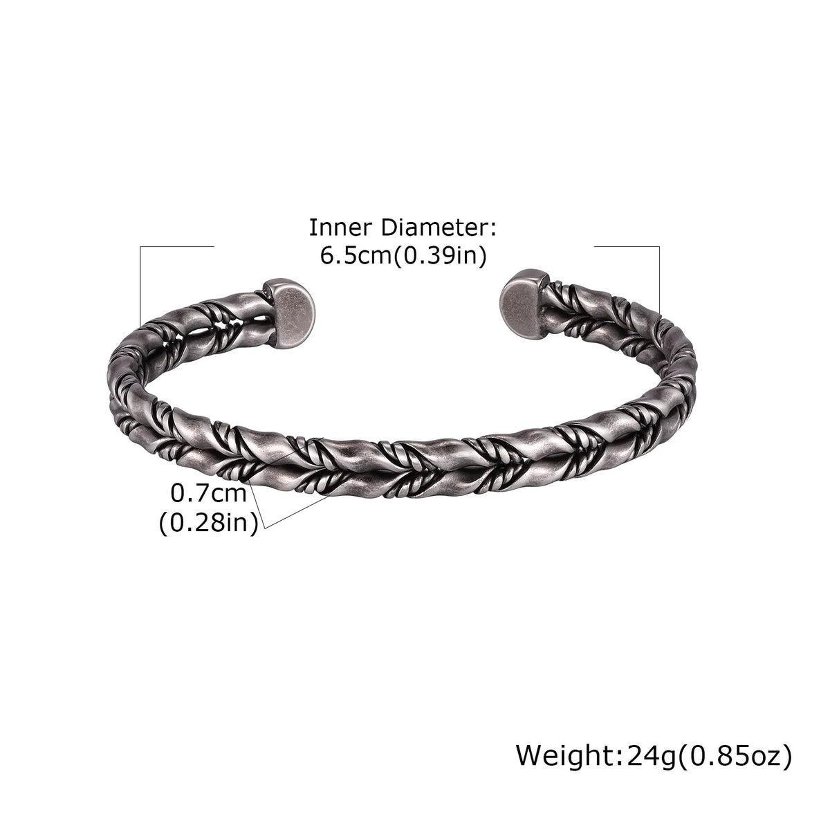 PENDRA Dravion Twisted Cuff Bracelet