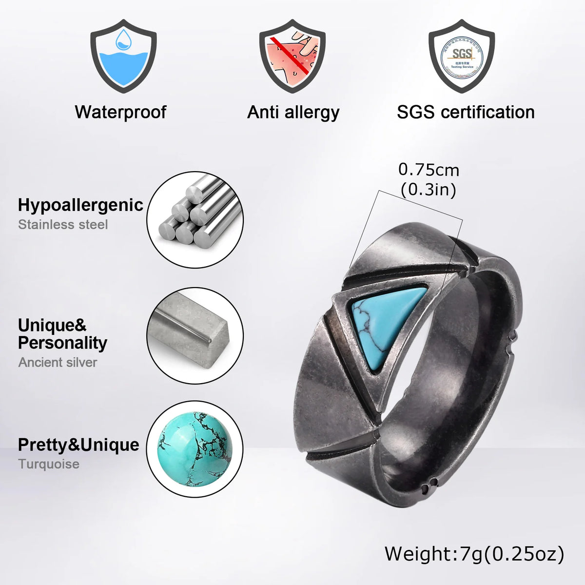 PENDRA Pryvane Black Ring