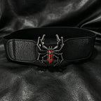 PENDRA Irisene Black Gothic Elastic Corset Belt