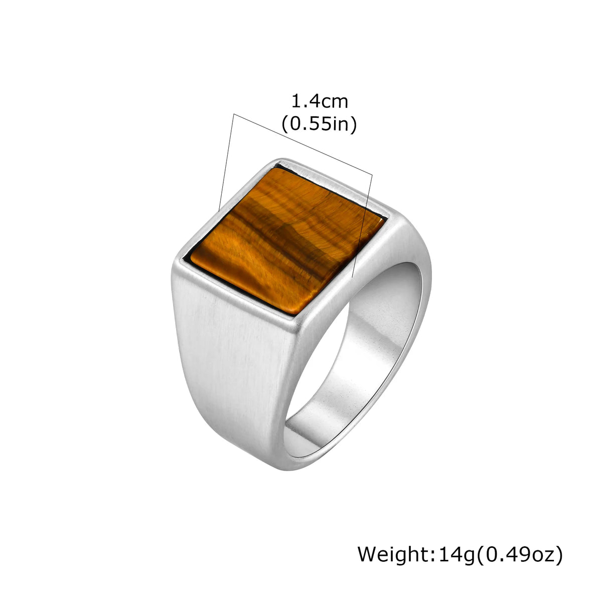 PENDRA Kaelith Tiger Eye Ring