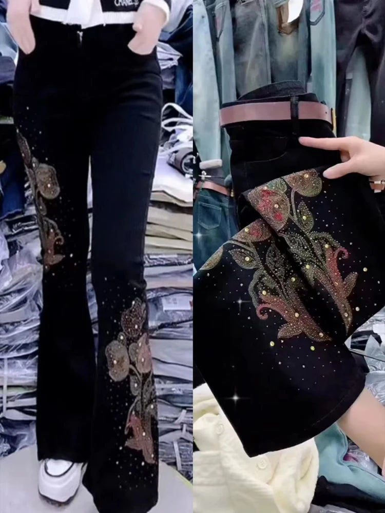 PENDRA European Embroidery Waist Pants