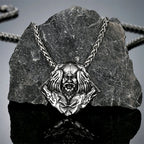 PENDRA Wolf Viking Necklace