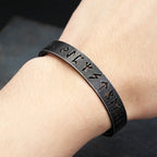 PENDRA Runeband Hollow Viking Rune Bracelet