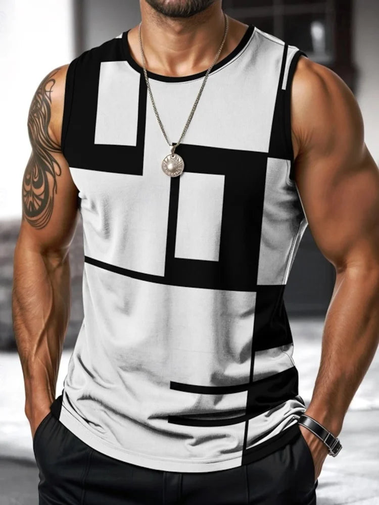 PENDRA Cartoon Chicken Printed Vacation Tank Sleeveless Beach Tank Top