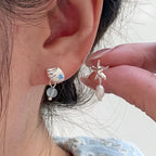 PENDRA Geometry Sterling Silver 2 Earrings