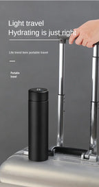 500ML High-Quality 304 Stainless Steel Smart Thermos Insulated Tea and Water Separation Cup for Men Women Best Christmas Gift