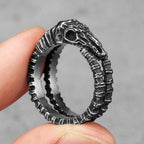 PENDRA Argali Sheep Skull Steel Ring