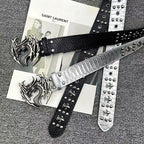 PENDRA Orlaaya Leather Gothic Belt