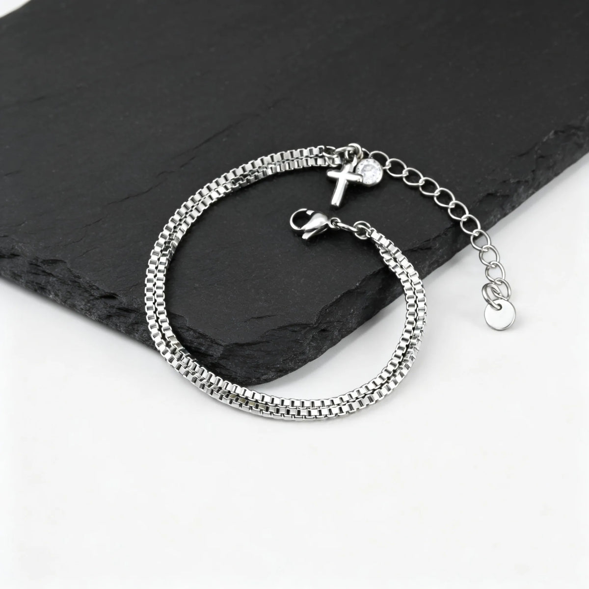 PENDRA Square Box Evil Bracelet