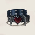 PENDRA Koraellea Leather Eyelet Gothic Belt