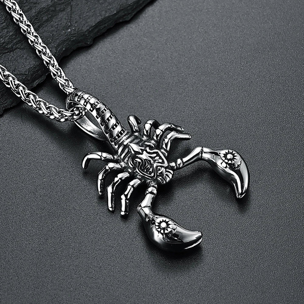 PENDRA Scorpius Gothic Scorpion Pendant