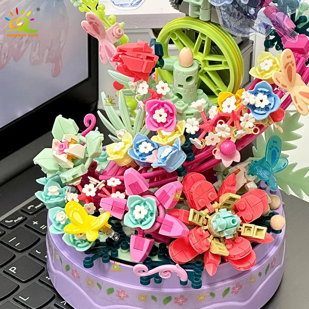 PENDRA Butterfly Music Floral Building Set