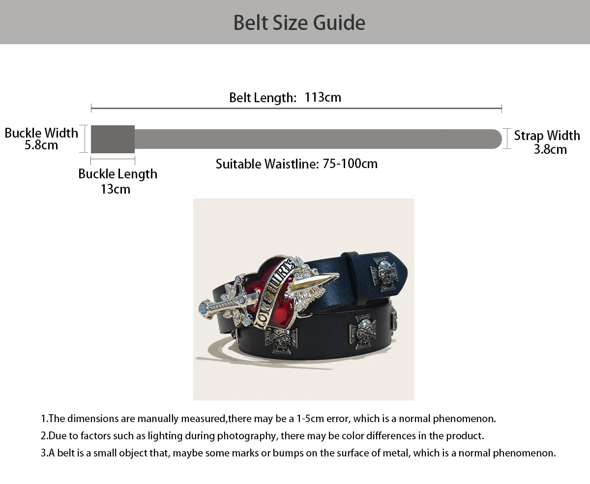 PENDRA Velaina Gothic Belt