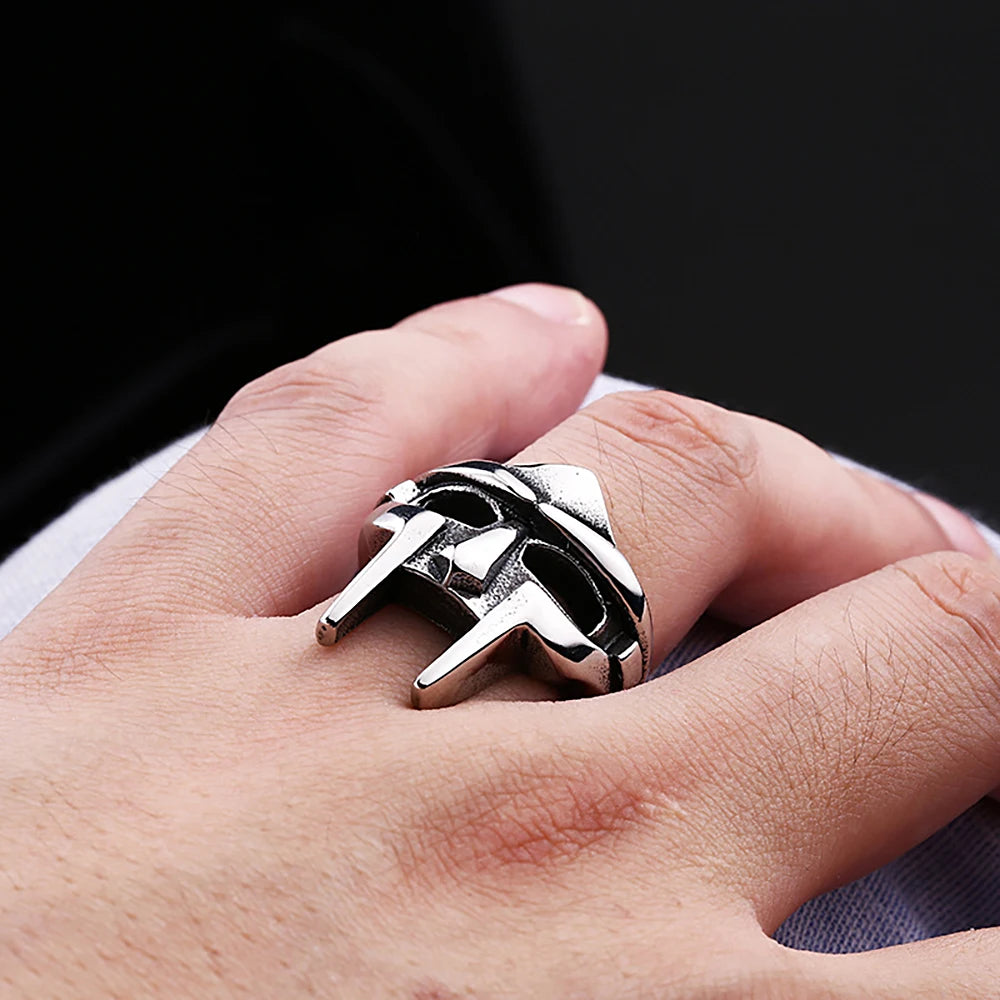 PENDRA MFDOOM Gothic Mask Ring