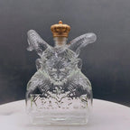 Krampus Gothic Demon Horn Glass Decanter Creative Spirits Bottle for Whiskey Bourbon Rum and Holiday Decoration