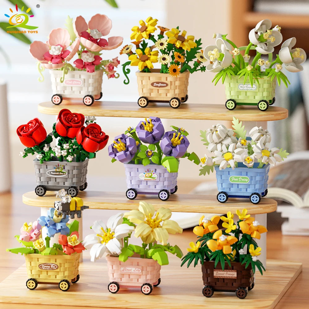 PENDRA HUIQIBAODIY Potted Floral Decor Model