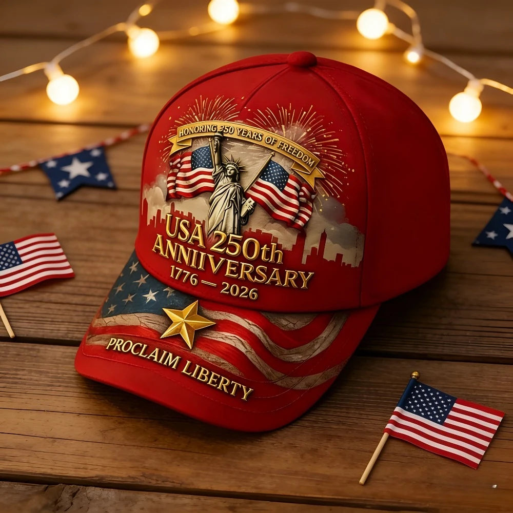 PENDRA 250th Anniversary 3d Baseball Cap