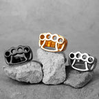 PENDRA Fight Boxing Knuckles Steel Ring