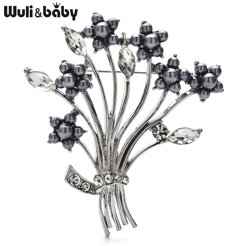 PENDRA Florielle33 Pearl Brooch