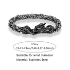 PENDRA Celtic Knot Classic Steel Bracelet