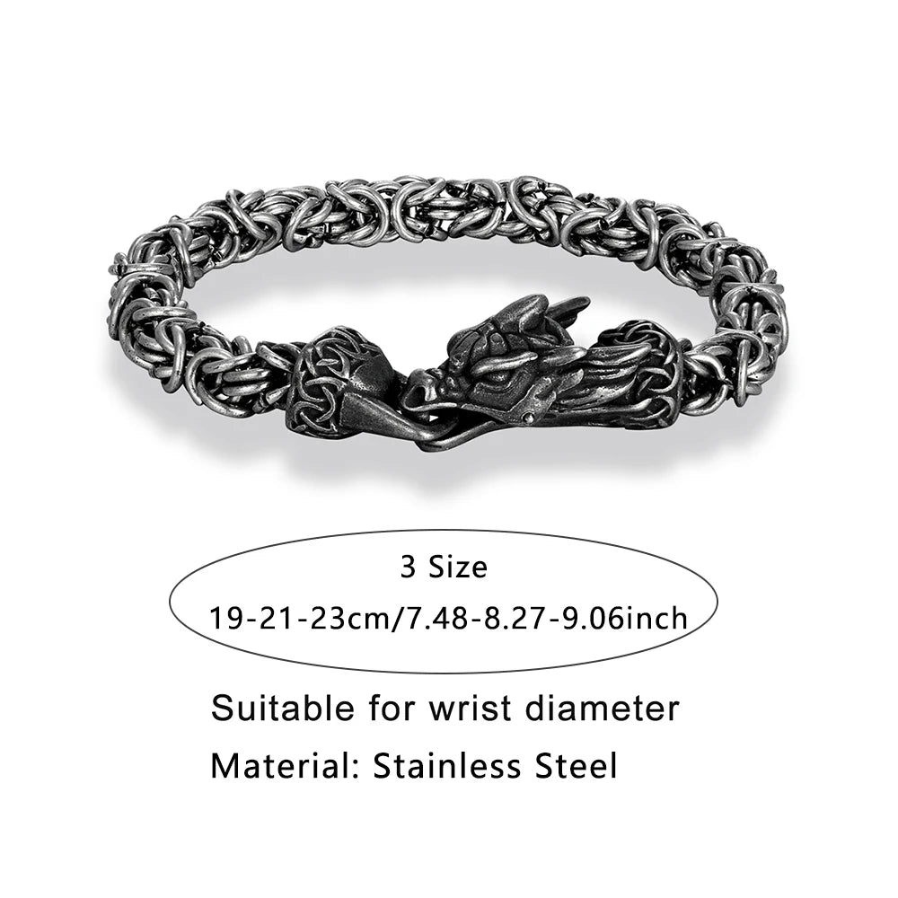 PENDRA Celtic Knot Classic Steel Bracelet