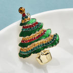 PENDRA Noelpot Pot-Shaped Christmas Tree Brooch
