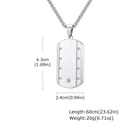 PENDRA Dog 3 Dog Tag Necklace