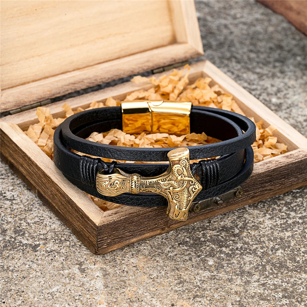 PENDRA Thor Hammer Vintage Bracelet
