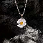 PENDRA Daisymini Stainless Steel Daisy Pendant
