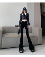PENDRA Add Velvet Thick Pants