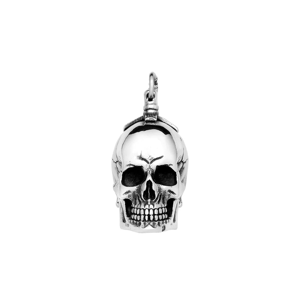 PENDRA Skullpunk Gothic Stainless Steel Skull Pendant