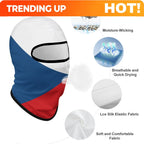 PENDRA Czech Republic Flag Face Mask