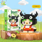 PENDRA Cute Insect Micro Building Set