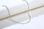 PENDRA Paper Clip Rectangle Pendant Necklace
