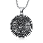 PENDRA Michaelguardian Stainless Steel Archangel Pendant