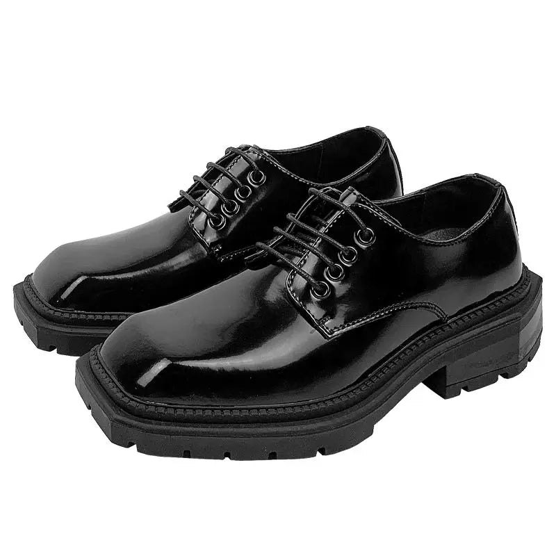 PENDRA Leather Platform End Shoes