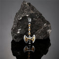 PENDRA Rune Gold Pendant Necklace