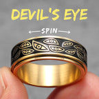 PENDRA Devil Multi Eyes Ring