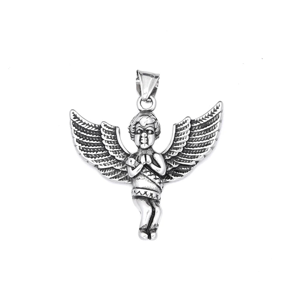 PENDRA Guardianangel Praying Hand Angel Pendant
